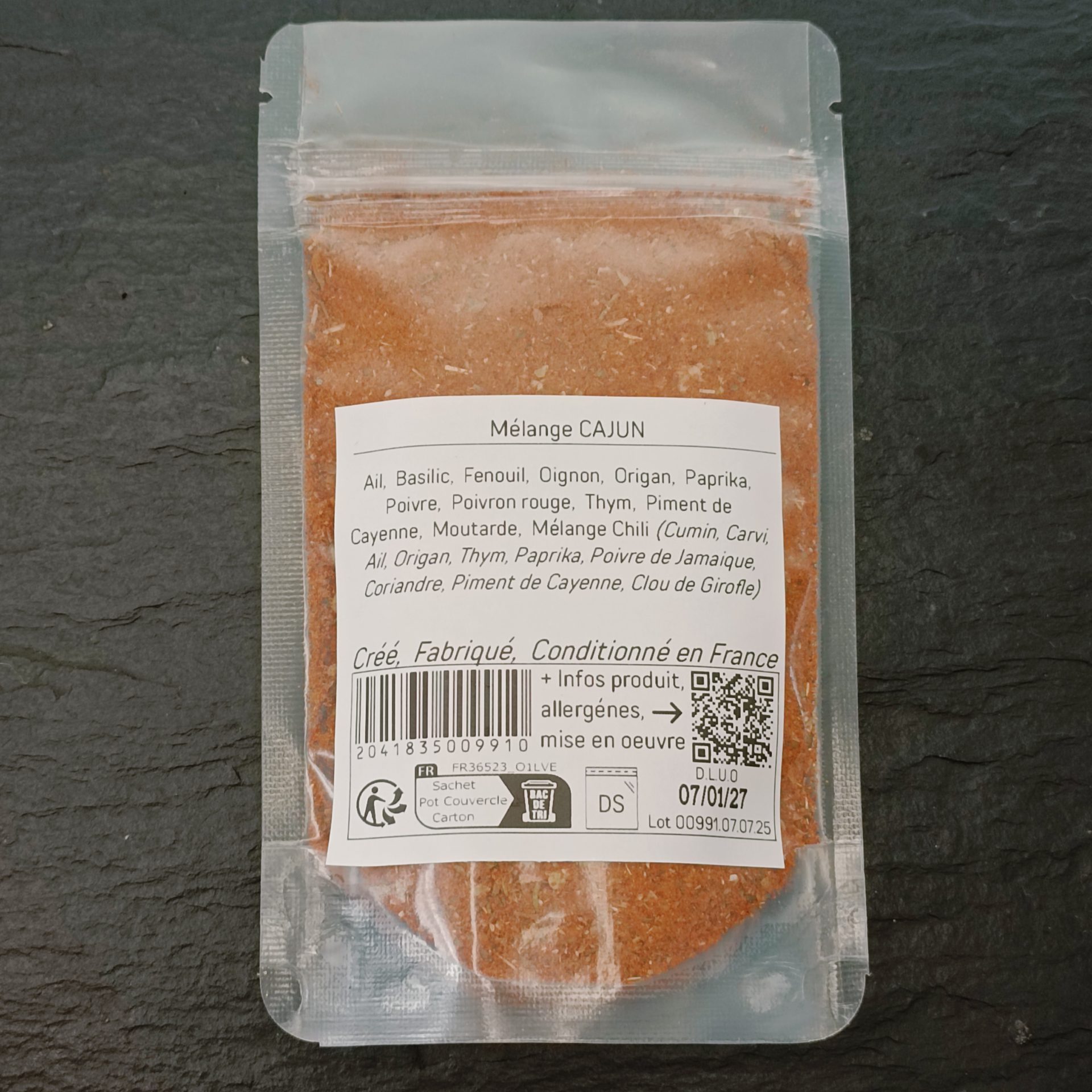 CAJUN 200g L ... mélange d'épices, herbes aromatiques, condiments, piments – Image 5