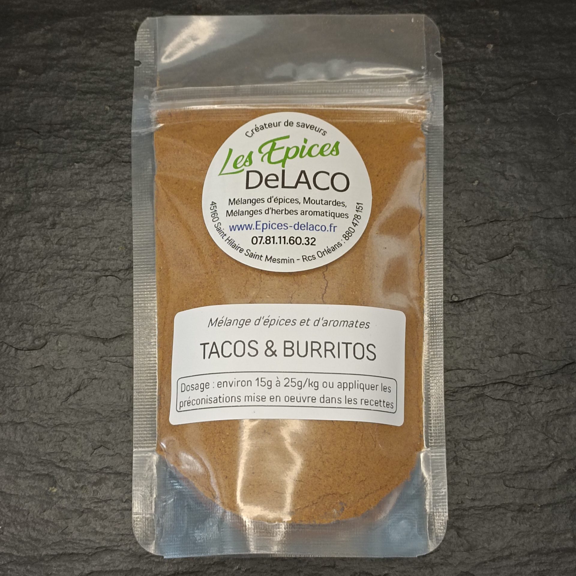 TACOS 880g PRO ... mélange d'épices, herbes aromatiques, condiments, piments – Image 4