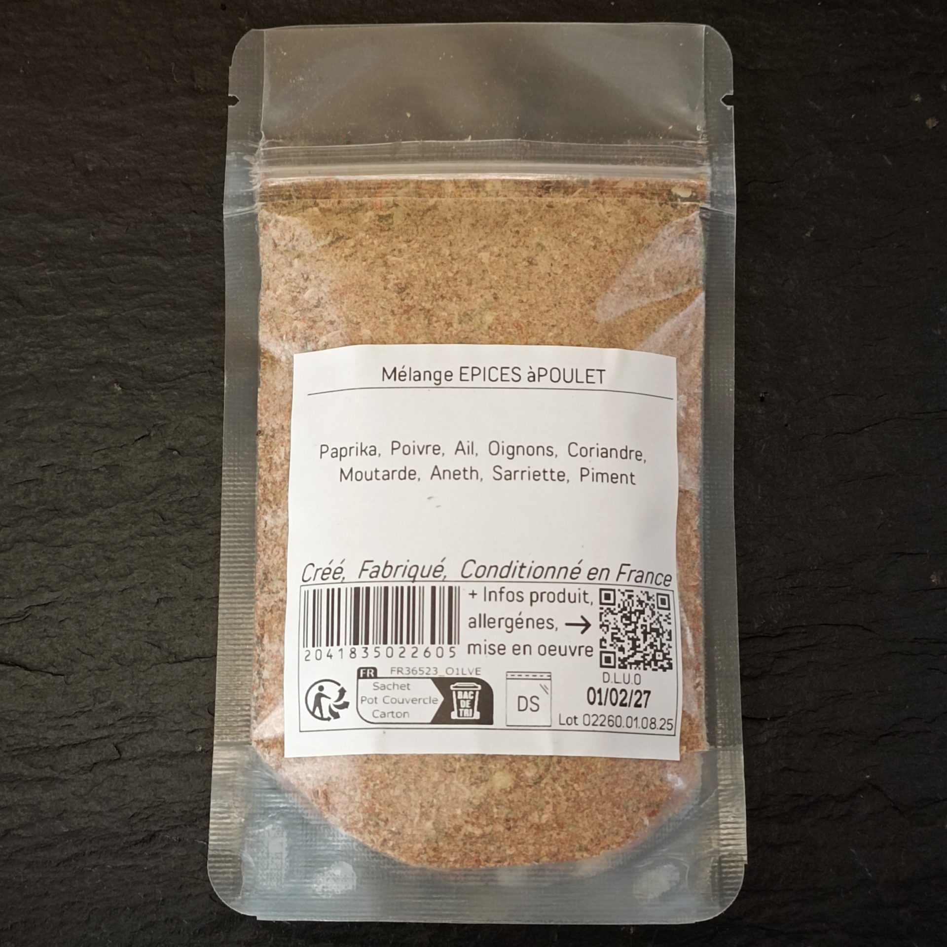 EPICES A POULET 135g M ... mélange d'épices, herbes aromatiques, condiments, piments – Image 5