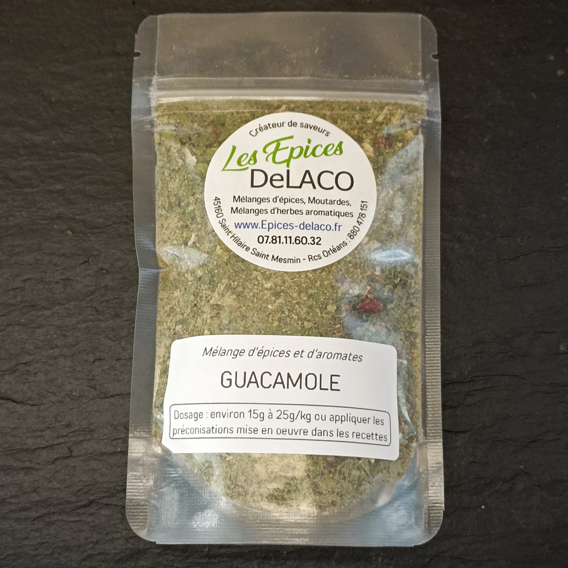 GUACAMOLE 760g PRO ... mélange d'épices, herbes aromatiques, condiments, piments – Image 4